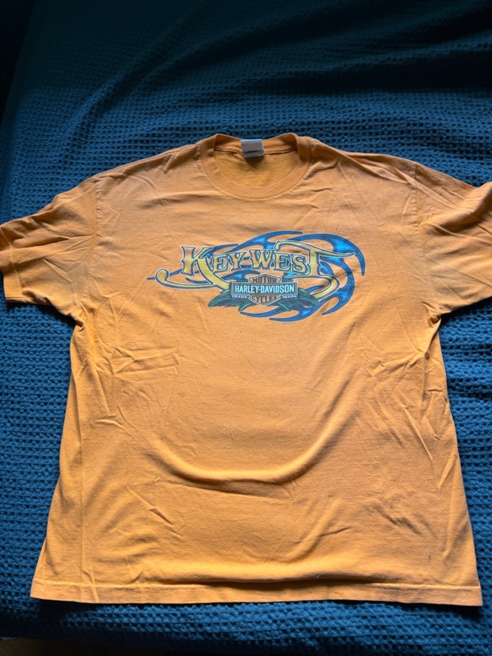 Harley-Davidson Orange Key West Graphic Tee